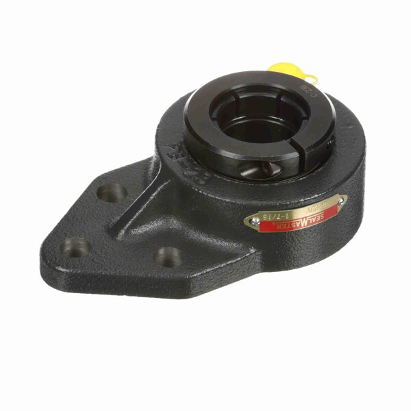 Mounted Cast Iron Three Bolt Flange Bracket Ball Bearing, FB-23T